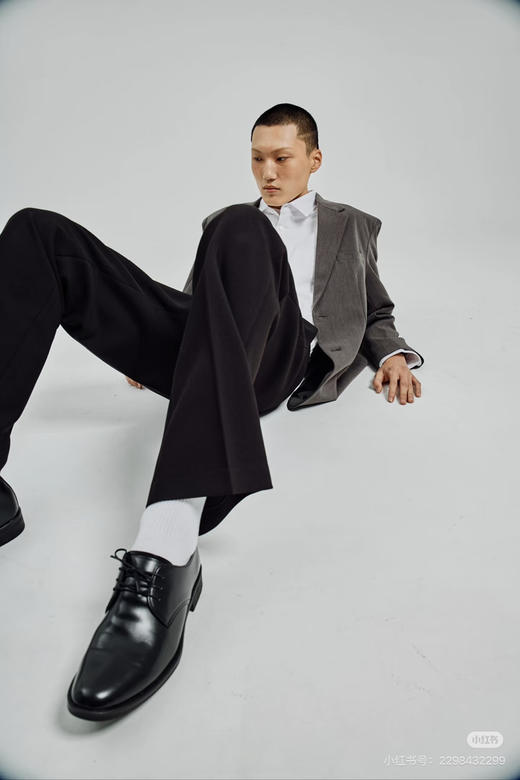 125-2圆正高端限量 巨舒适 SC商务休闲男款❗️内外全皮 一脚蹬/系带 男士皮鞋 商品图5