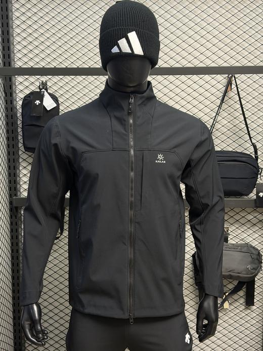 新春款加绒立领冲锋衣 凯乐石2026春季M8IC立领软壳衣 商品图0