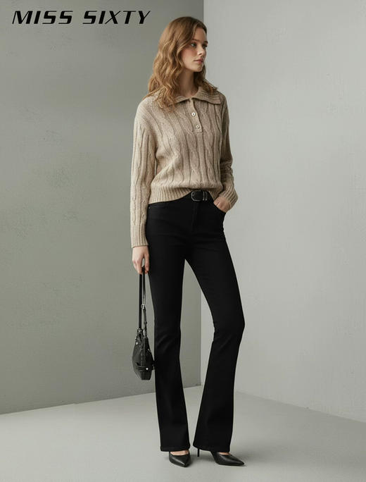 26春夏黑胶长腿神裤四面弹小黑裤 商品图1