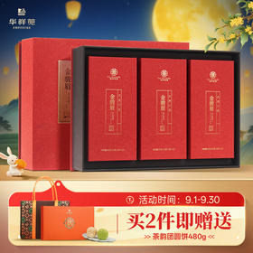 华祥苑茶叶 金骏眉红茶 武夷山武夷印象特级茶叶礼盒礼240g春节年货送礼