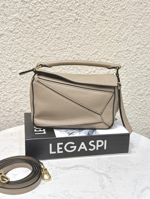 罗意威 几何 mini 沙色 牛皮 斜挎包 商品图0