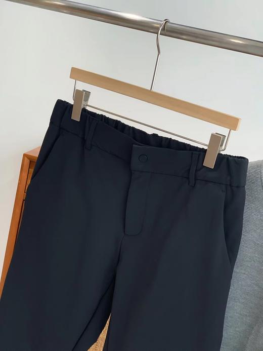 F012431男士梭织磨毛拉绒立体剪裁修身长裤休闲裤 商品图5