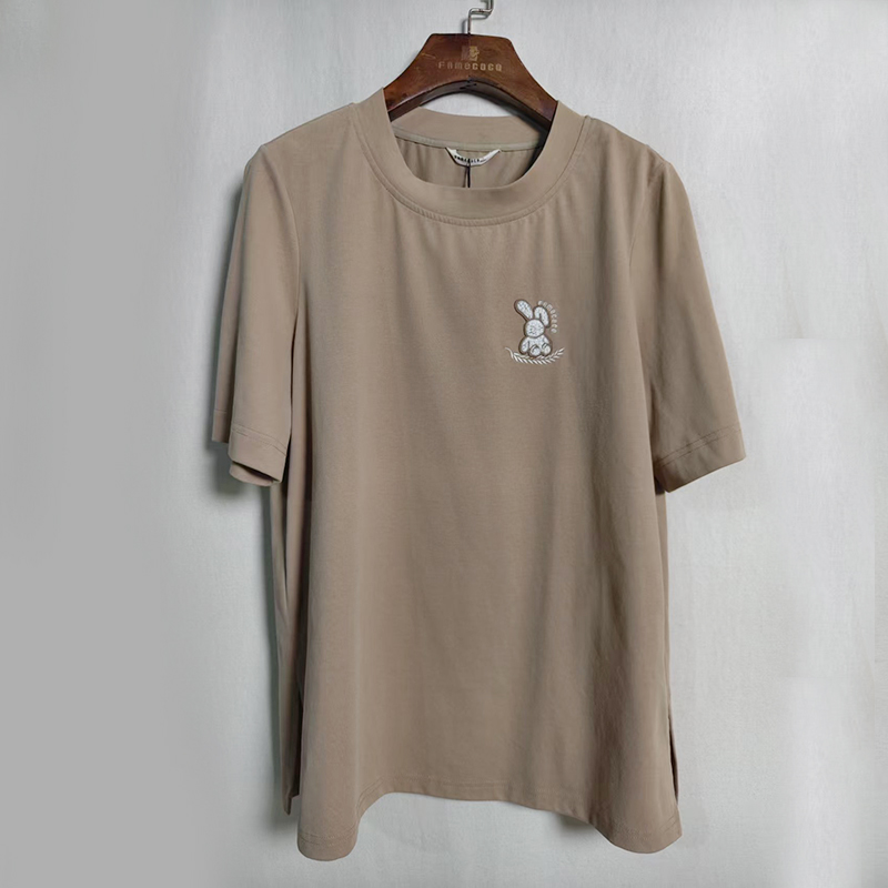 Famecoco范可儿圆领短袖T恤FAB6BB005 商品图0