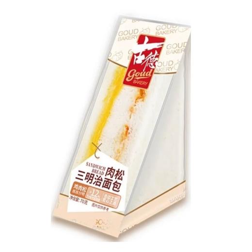 古德 肉松三明治面包70g 商品图0