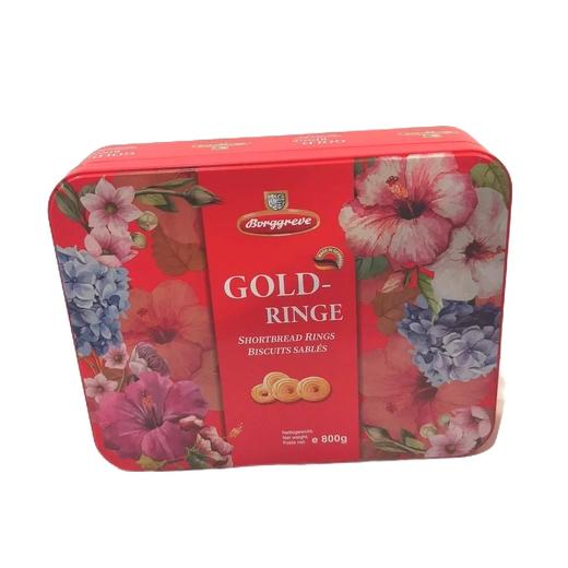 【超市】博格 金圈曲奇饼干礼盒 800g/盒 商品图0