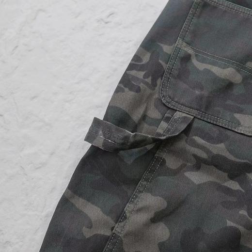 F012458加绒新款OOTD高街户外迷彩伐木工装裤长裤子牛仔裤 商品图11