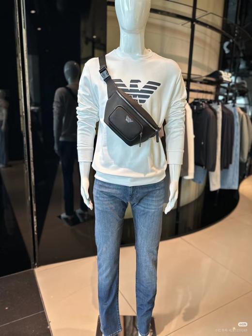 F012404胸前大标logo情侣款圆领卫衣男女同款 商品图12