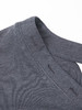 高级感深炭灰长袖 T 恤 春季亨利领设计简约通勤上衣 商品缩略图2