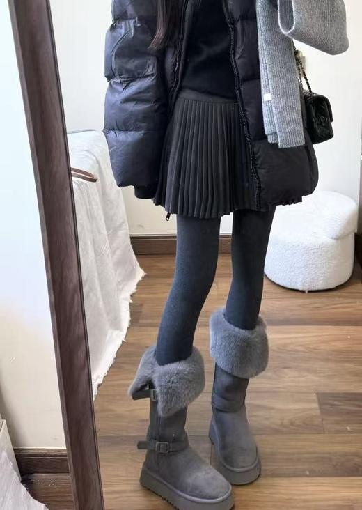 【YW】无忧购雪地靴毛毛厚底保暖靴长筒/低筒两种可选雪地靴（截单后3-5天发货) 商品图1