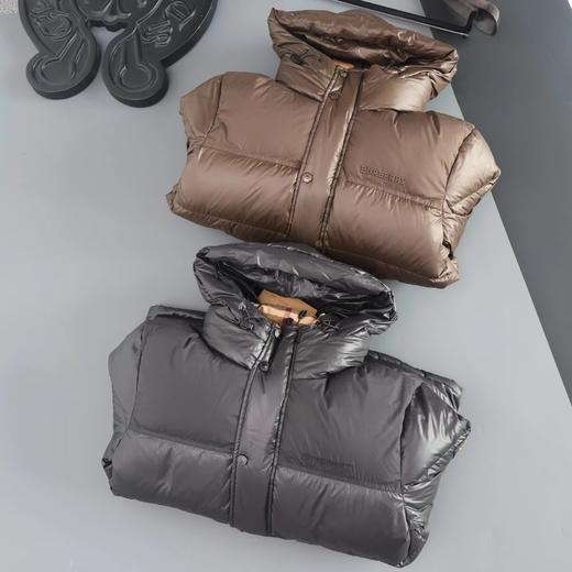 F012405新款格子羽绒/短款派克羽绒服男女同款 商品图1