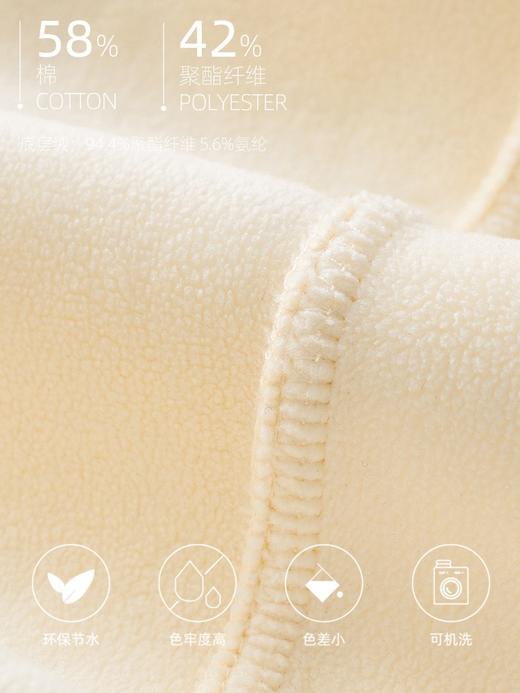 新款冬季高腰加绒保暖紫色裤子女士简约宽松百搭长卫裤 000XYLABK801 商品图3