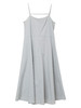 细肩带吊带连衣裙女 2026 春夏装新品 浅灰色宽松垂感显瘦通勤中长裙 商品缩略图1
