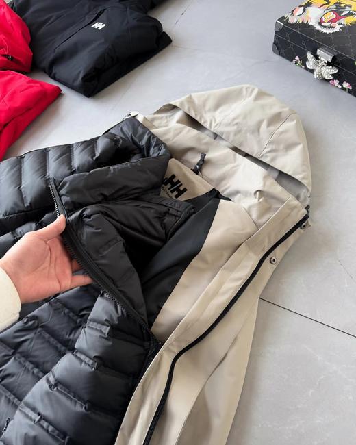 F012464男女羽绒服三合一羽绒内胆三合一冲锋衣情侣款 商品图12