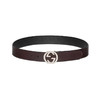 【五】GUCCI 古驰 男士Signature牛皮革双面腰带 黑色 473030 CWCWN 1070 商品缩略图3