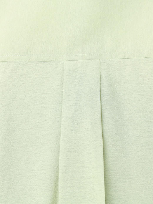 浅薄荷绿垂感衬衫女 2026 春装新品 宽松显瘦透气防晒通勤衬衣 商品图4