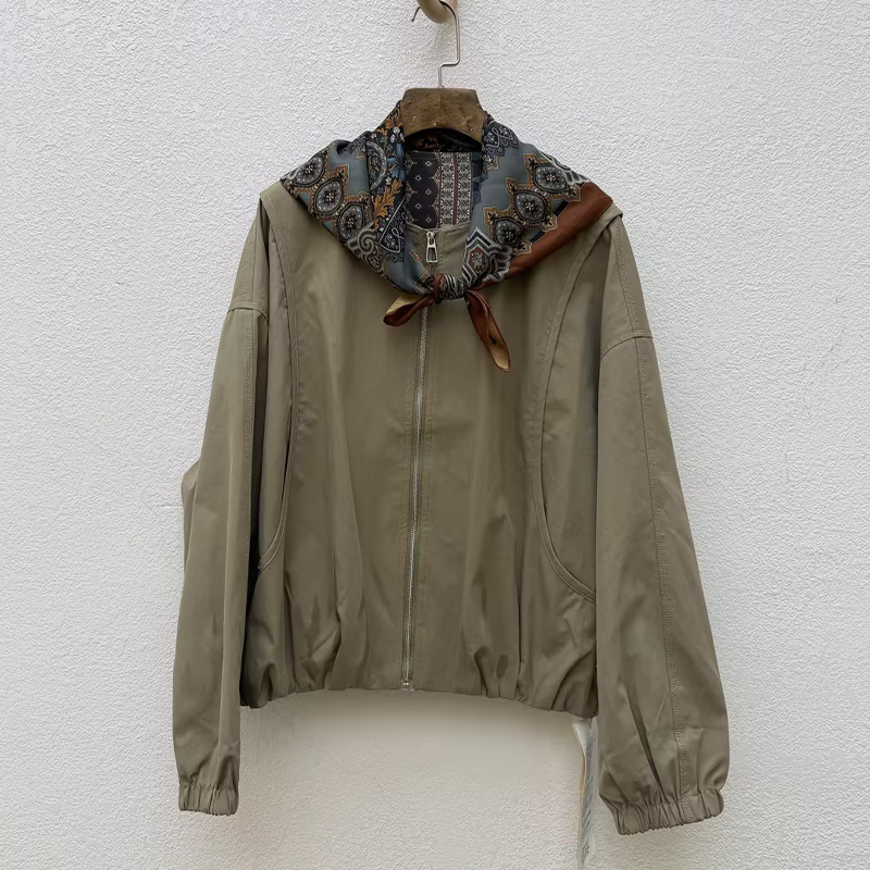 Famecoco范可儿休闲外套上衣外套FAD8AB113 商品图1