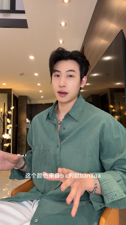 2802SDSA秋冬新款痞帅男装韩版简约纯色设计翻领长袖衬衫百搭休闲衬衣 商品图0