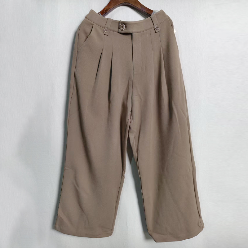 Famecoco范可儿宽松休闲长裤FAC8GA030 商品缩略图1