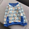 F012443春季新款男女宝宝满印圆领卫衣+卫裤套装 商品缩略图8