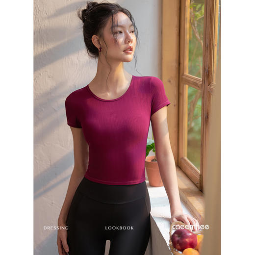 KE05711卡益短袖 无胸垫 商品图3