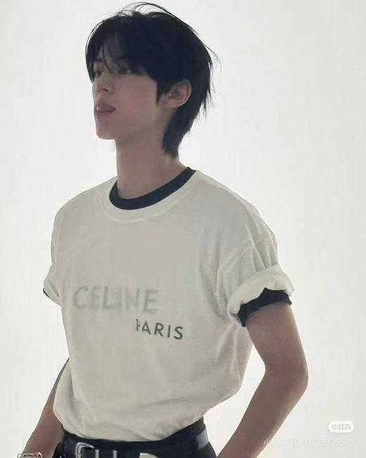 F012482春季女装简约印花字母宽松版短袖T恤衫 商品图2