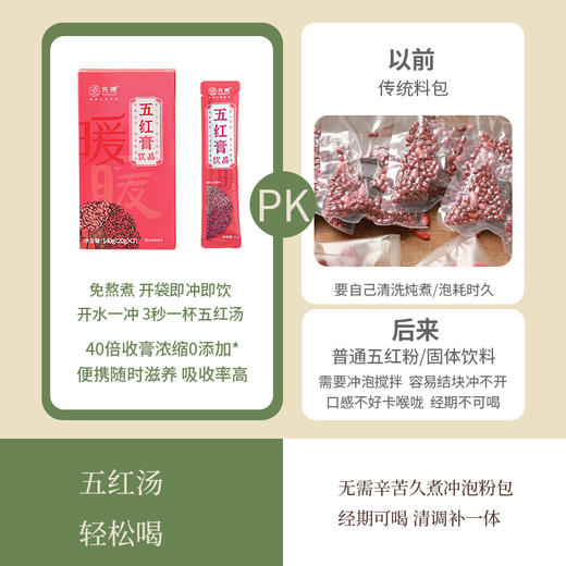 先暖元气五红膏 商品图7