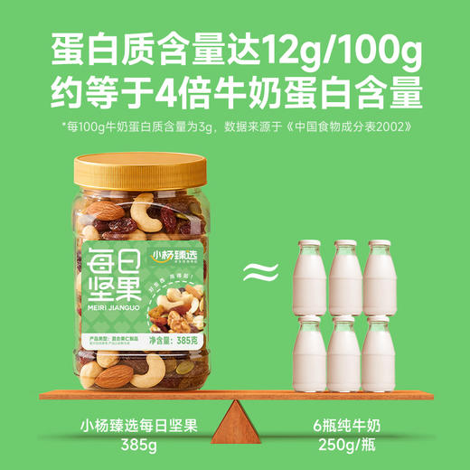 每日坚果混合果仁果干 休闲零食罐装过年年货即食 商品图2