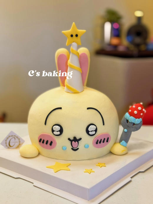 #chiikawa #乌萨奇 #儿童蛋糕 #女孩蛋糕 忌廉蛋糕（默认自提，收费配送请联系客服） 商品图0