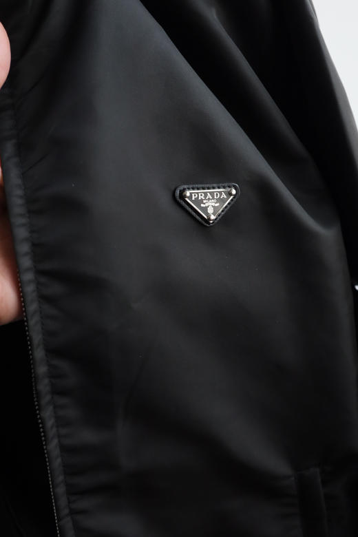 P.R.D 宽松 春秋再生尼龙徽标饰连帽夹克外套 WT963 商品图3