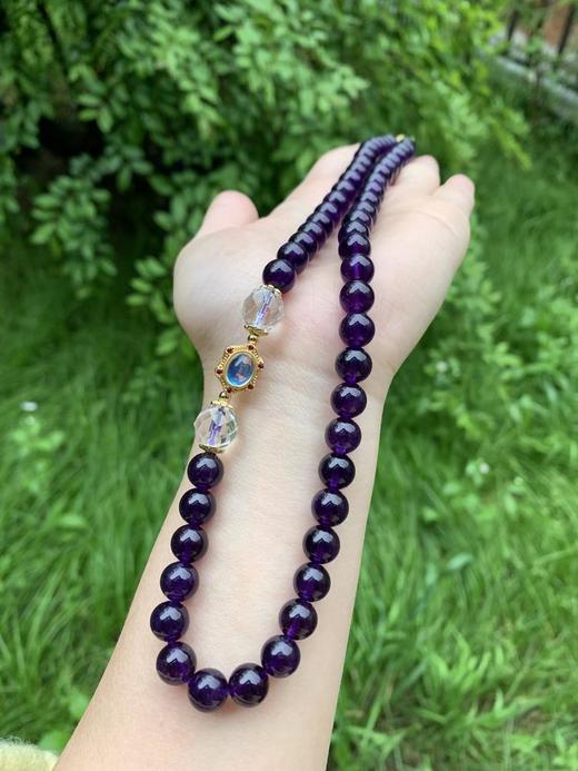 【福利】紫水晶项链 长项链 颈链 手持 附证书 商品图2