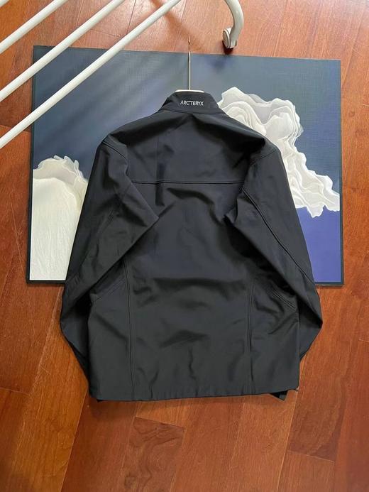 F012494刺绣logo户外运动立领防风刺绣加绒软壳外套 商品图7