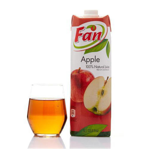 纯果芬果汁1L*4礼盒装（3橙子1苹果汁） 商品图3