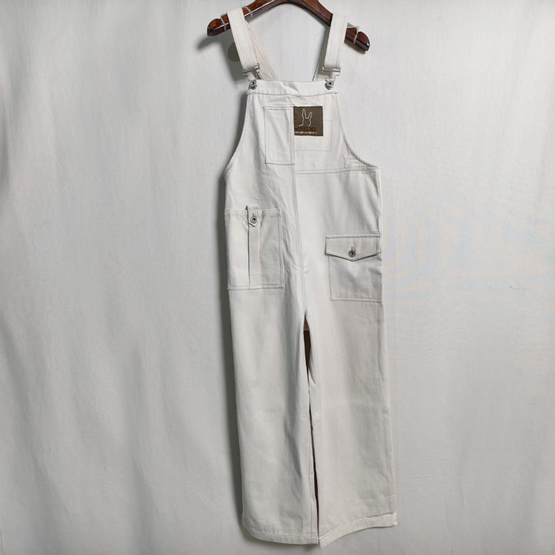 Famecoco范可儿牛仔背带裤FAB6GF001