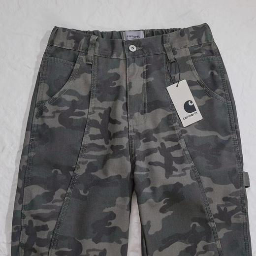 F012458加绒新款OOTD高街户外迷彩伐木工装裤长裤子牛仔裤 商品图9