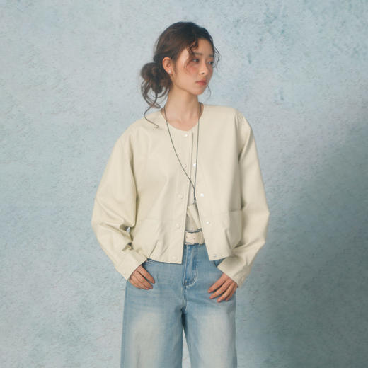 简约圆领短外套-纪念日百货门店同款169150426 商品图1