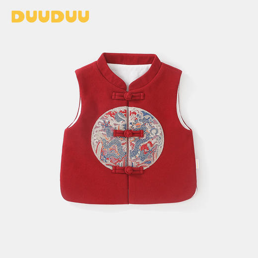 DUUDUU新年满月宝宝保暖连体衣冬季a类新中式拜年婴儿过年衣服 商品图7