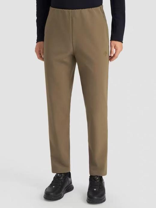 加绒！笛桑特综训男式防水防雨透湿梭织运动松紧腰冲锋软壳长裤 商品图2