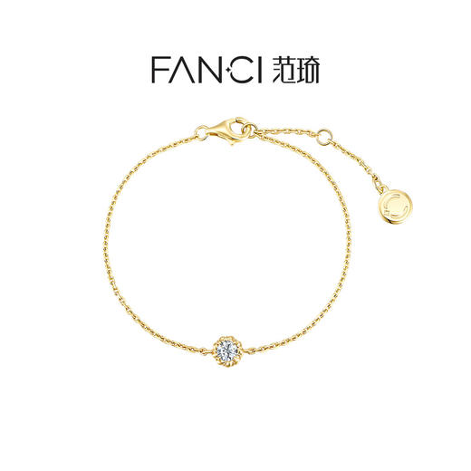 【培育】钻石Fanci范琦 情意绵绵系列 缘分手链送女生生日礼物简约百搭 商品图0