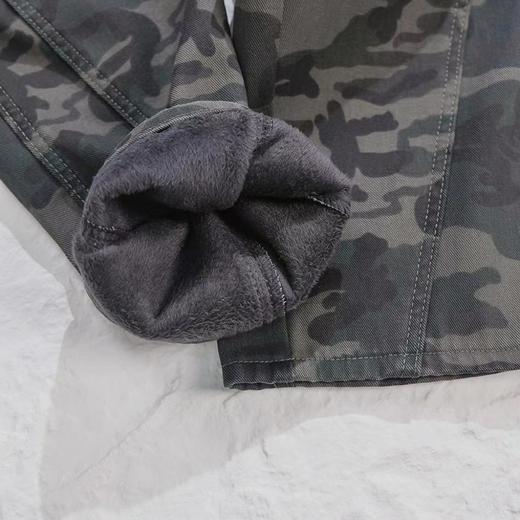 F012458加绒新款OOTD高街户外迷彩伐木工装裤长裤子牛仔裤 商品图13