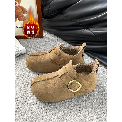 【YW】无忧购 舒适蓄热保暖加绒女款中筒勃肯鞋MIS-5272（截单后3-5天发货) 商品图5