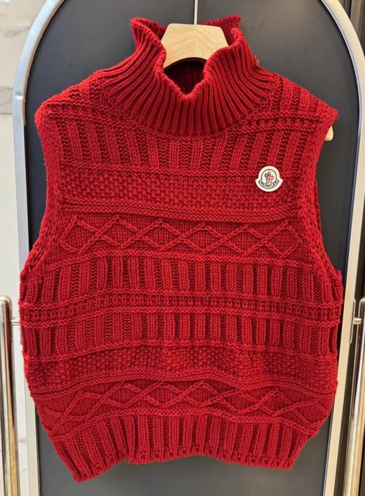 F012421立体绞花纹理内搭打底衫针织马甲女款 商品图11