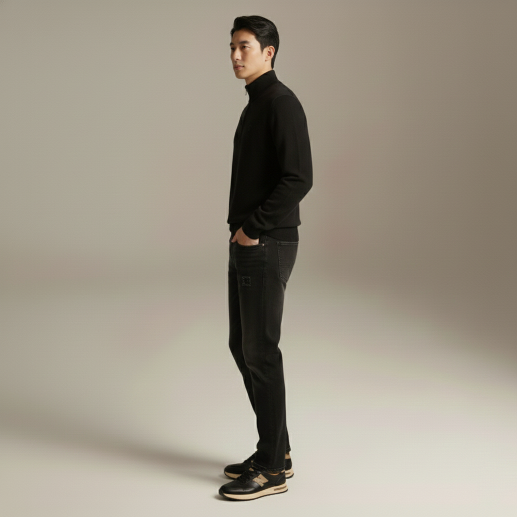 微信25D963-3102牛仔裤