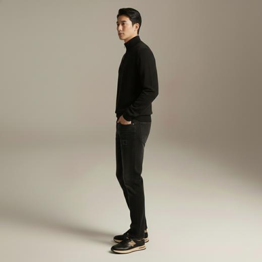 微信25D955-2102开襟拉链针织毛衫 商品图2