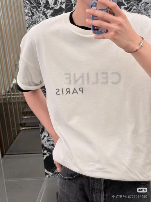 F012482春季女装简约印花字母宽松版短袖T恤衫 商品图6