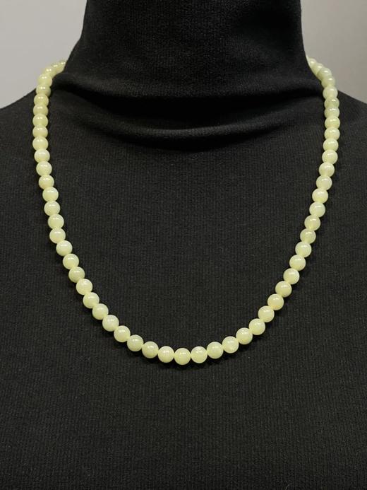 若羌黄口料白玉珠首饰三件套组，顺丰包邮 商品图14