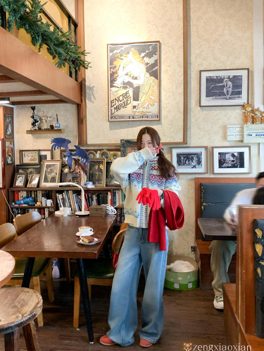 <曾小咸推荐>现货秒杀 ！微信超特价！费尔岛连帽针织衫外套 日常239.99 立减140 秒杀99.99！！ 商品图10