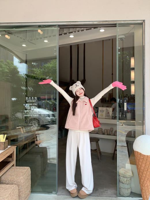 <曾小咸推荐>现货秒杀 ！微信超特价！刺绣摇粒绒马甲 日常189.99 立减100 秒杀89.99！！ 商品图5