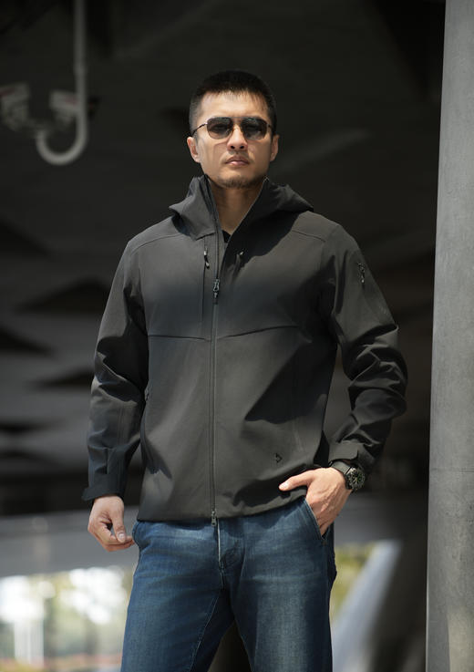 【龙牙上新】龙牙隐之雪狼PRO战术软壳连帽夹克 商品图6