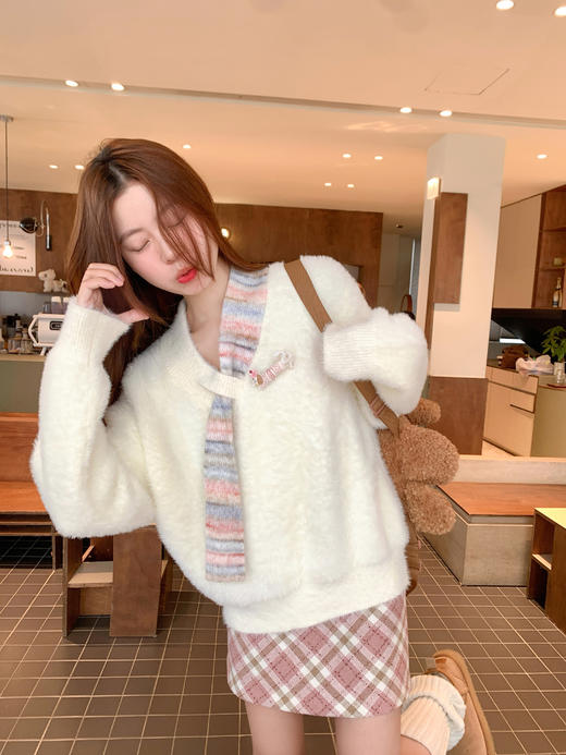 <曾小咸推荐>现货秒杀 ！微信超特价！渐变领带毛衣 日常209.99 立减110 秒杀99.99！！ 商品图11