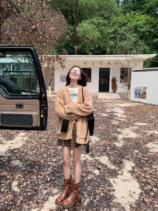 <曾小咸推荐>现货秒杀 ！微信超特价！【日漫少女腿】2色格子百褶裙 日常129.99 立减60 秒杀69.99！！ 商品图13